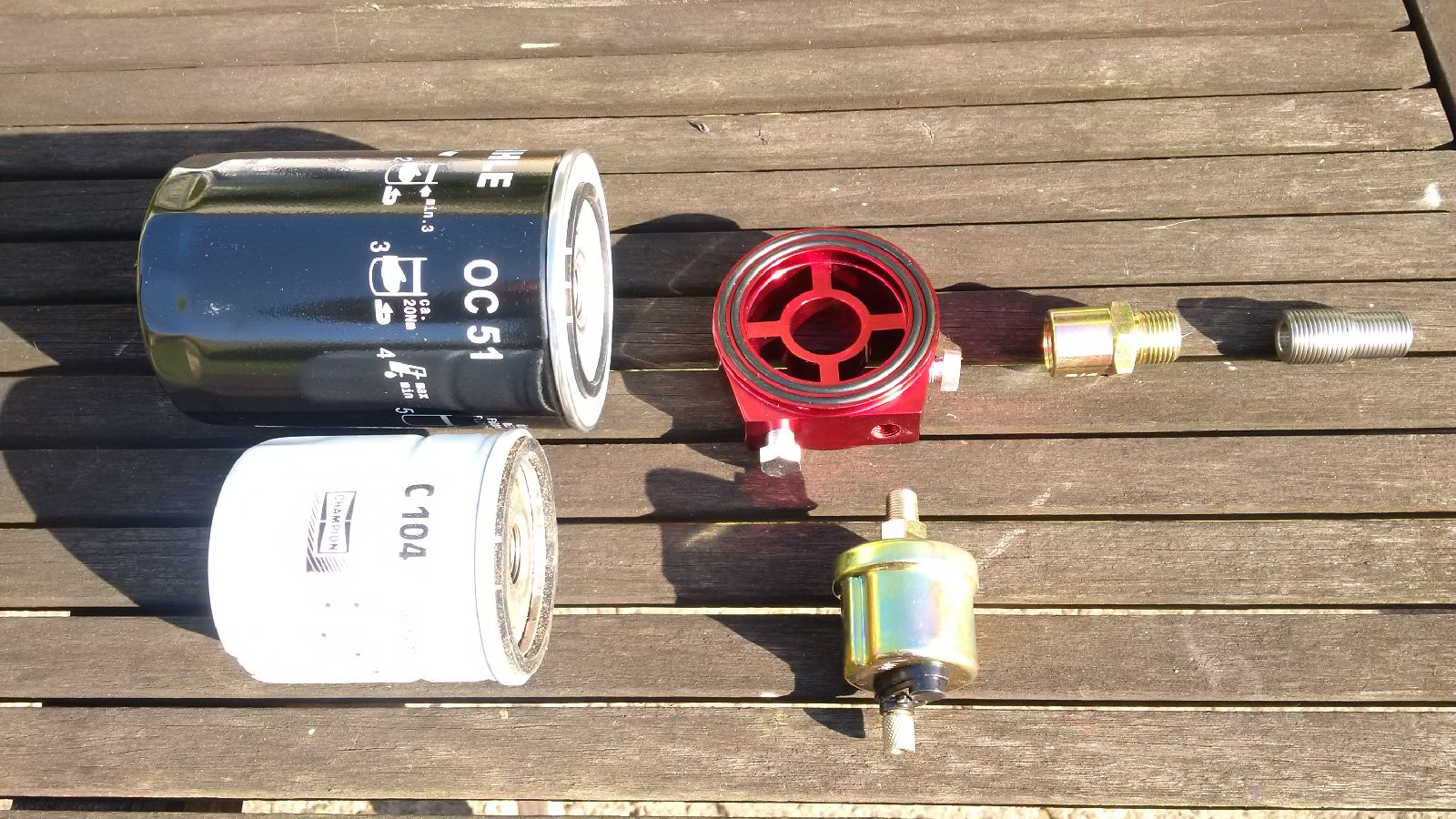 oil filter adaptor & large and small filters.jpg